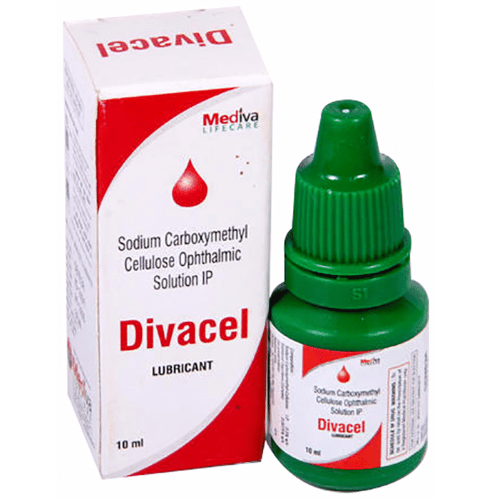 Divacel Lubricant – Carboxymethylcellulose (0.5% w/v) by Mediva Lifecare