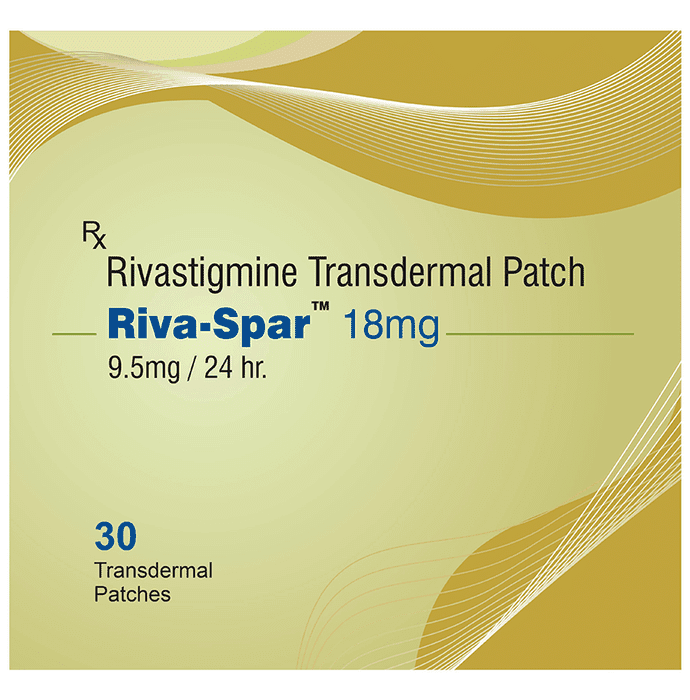 Rivaspar 18mg Patch – Rivastigmine (18mg) 18 mg by Sparsha Pharma International Pvt Ltd — photo 1 of 2