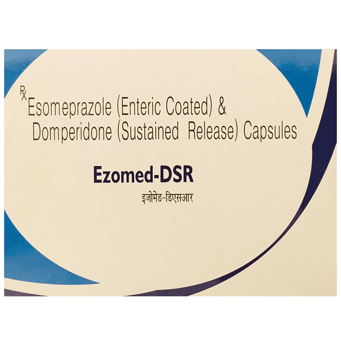 Ezomed-DSR Capsule – Domperidone (30mg) by Medens Pharmaceutical Pvt Ltd — photo 1 of 3