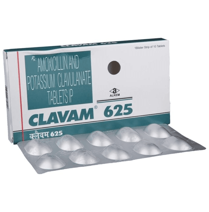 Clavam 625 Tablet – d656ba5d-b538-470b-9d85-d0af76c7c579 by Alkem Laboratories Ltd — photo 1 of 6