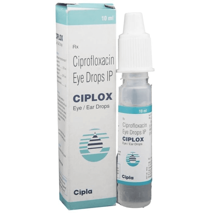 Ciplox Eye/Ear Drops – Ciprofloxacin (0.3% w/v) by Cipla Ltd — photo 1 of 5