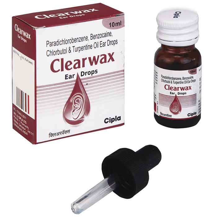 Clearwax Ear Drop – ced20a2f-e10c-4347-ae71-98c657abbcfe by Cipla Ltd — photo 1 of 6