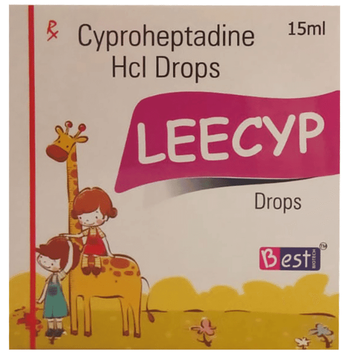 Leecyp Oral Drops – Cyproheptadine (1.5mg/5ml) by Best Biotech — photo 1 of 3
