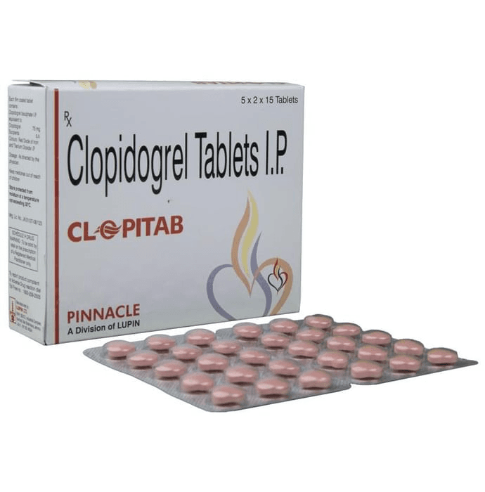 Clopitab Tablet – Clopidogrel (75mg) by Lupin Ltd — photo 1 of 4