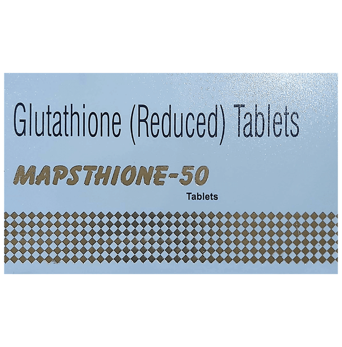 Mapsthione 50 Tablet – 2074d146-8c2f-49ec-a363-40459ad2af9f by AMPS Biotech Pvt Ltd — photo 1 of 3
