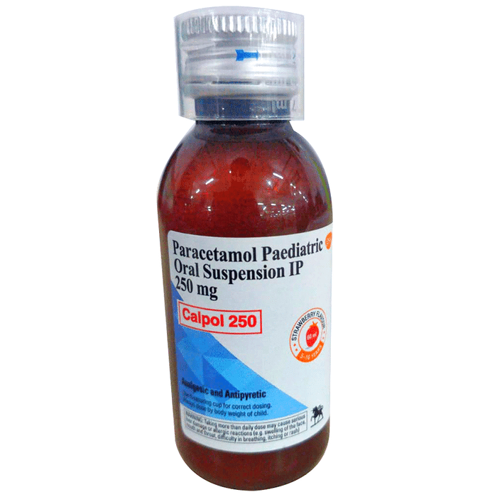 Calpol 250mg Paediatric Oral Suspension Strawberry – c103bf08-1368-479b-908a-66f806b04aef by Glaxo SmithKline Pharmaceuticals Ltd — photo 1 of 2