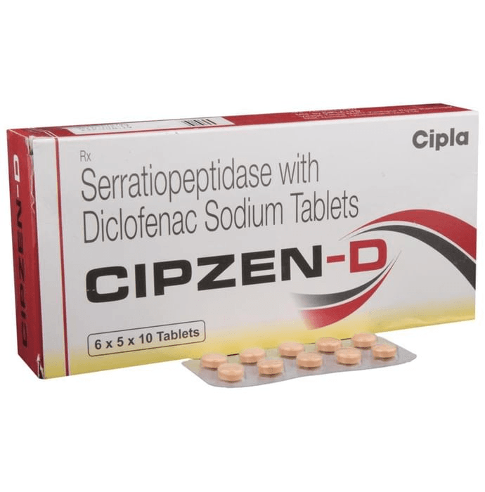 Cipzen-D Tablet – a6478590-e316-4ebb-b0fa-cda131d68fe3 by Cipla Ltd — photo 1 of 6