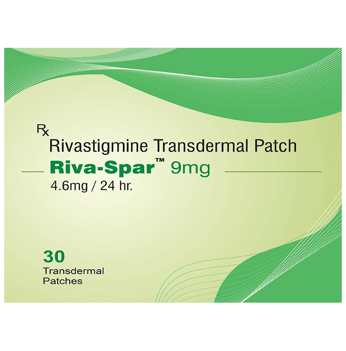 Rivaspar 9mg Patch – Rivastigmine (9mg) 9 mg by Sparsha Pharma International Pvt Ltd — photo 1 of 2