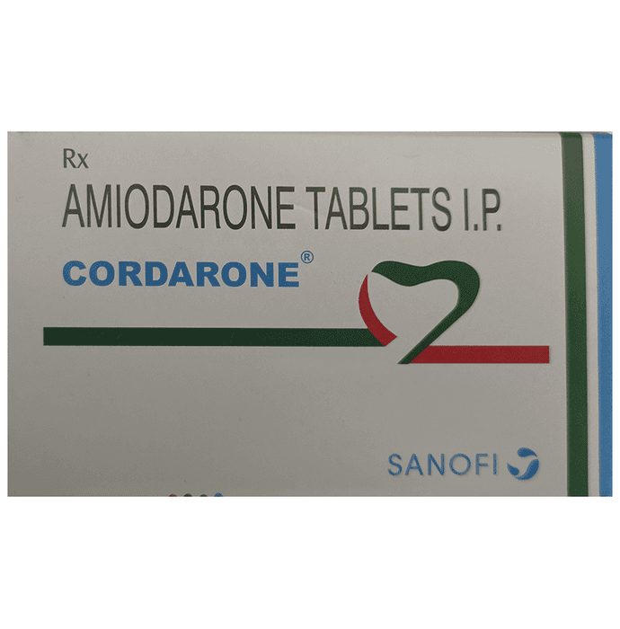 Cordarone Tablet – Amiodarone (100mg) by Sanofi India Ltd — photo 1 of 4