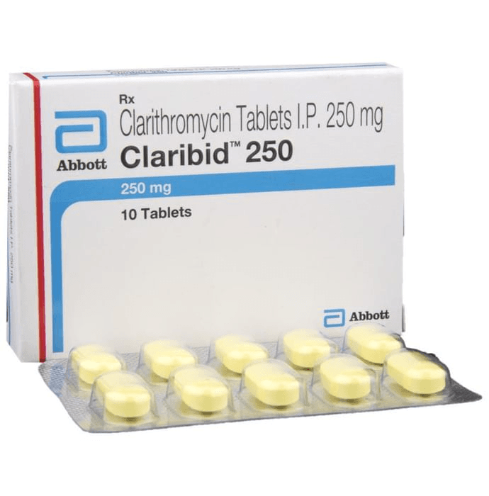 Claribid 250 Tablet – 7fb6bc04-eba4-4a3d-a37d-29e24a19b7cd by Abbott — photo 1 of 6