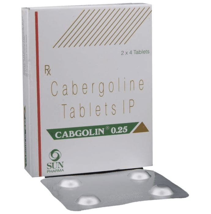 Cabgolin 0.25 Tablet – Cabergoline (0.25mg) 0.25 mg by Sun Pharmaceutical Industries Ltd — photo 1 of 6