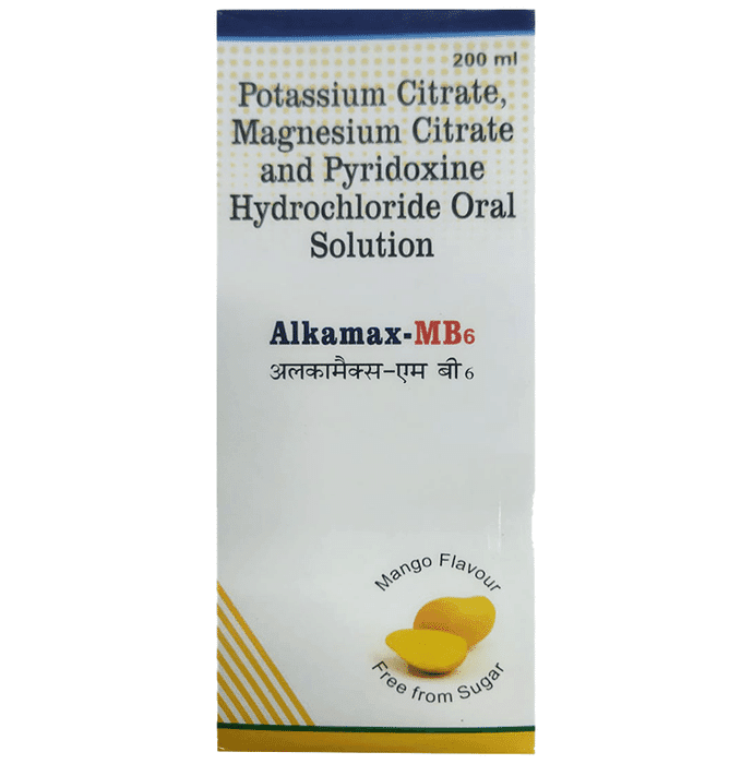 Alkamax MB6 Oral Solution Mango Sugar Free