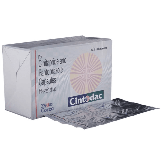 Cintodac Capsule – Cinitapride (3mg) by Zydus Cadila — photo 1 of 6