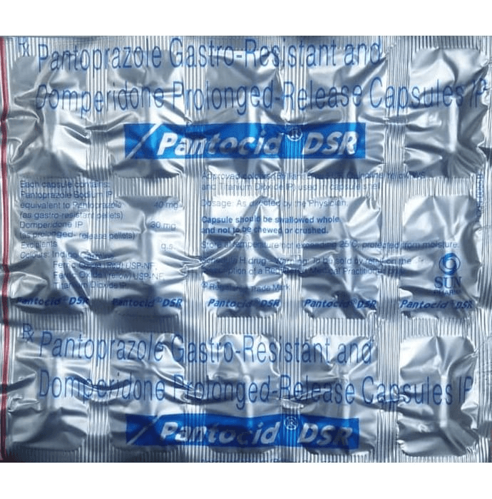 Pantocid DSR Capsule – Domperidone (30mg) by Sun Pharmaceutical Industries Ltd — photo 1 of 2