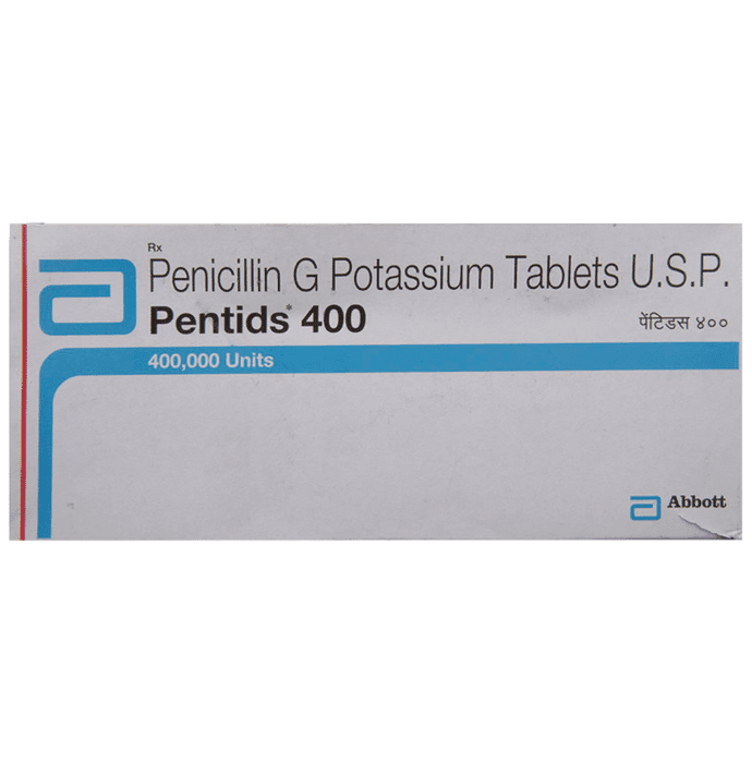 Pentids 400 Tablet – Penicillin G (400000IU) 400 mg by Abbott — photo 1 of 3