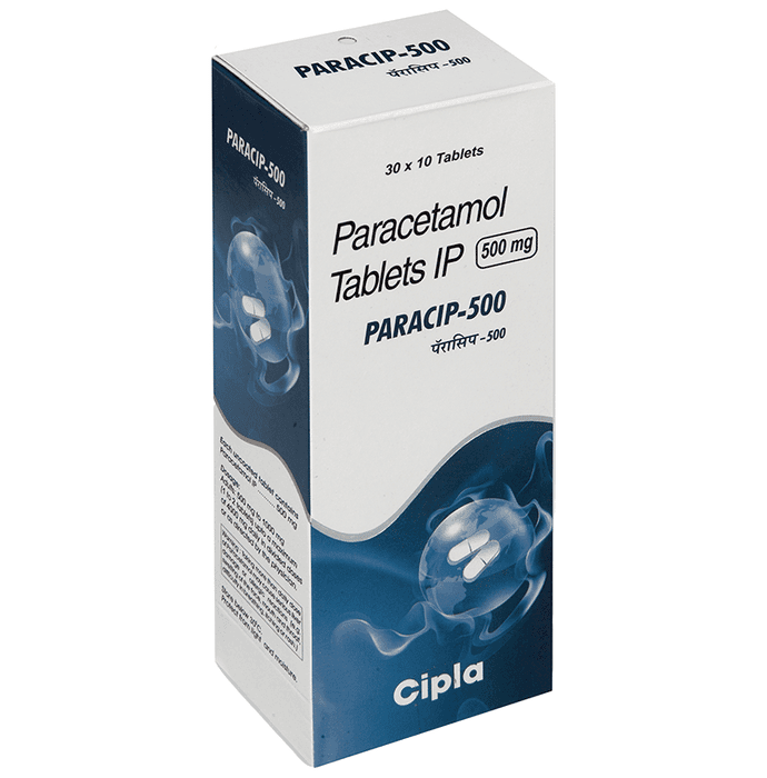 Paracip 500 Tablet – 7fa746cb-db6d-418a-88bc-61cf23e4507f by Cipla Ltd — photo 1 of 5