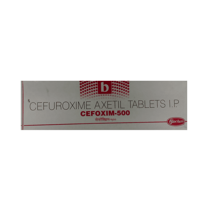 Cefoxim 500 Tablet – Cefuroxime (500mg) 500 mg by Zydus Healthcare Limited — photo 1 of 4