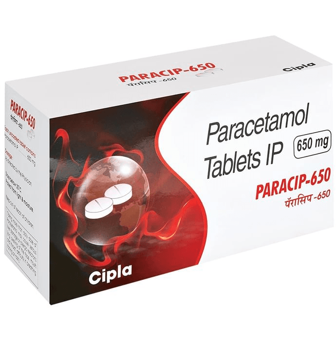 Paracip 650 Tablet