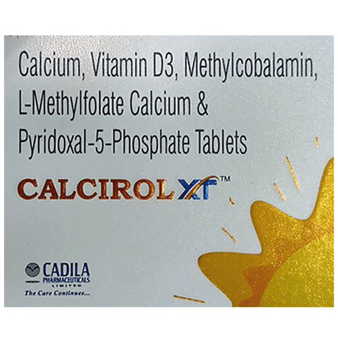 Calcirol XT Tablet – e2099fa0-8d91-4fb6-a9da-65bd6d68d907 by Cadila Pharmaceuticals Ltd — photo 1 of 2