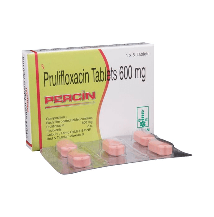 Percin Tablet – Prulifloxacin (600mg) by Lupin Ltd — photo 1 of 5