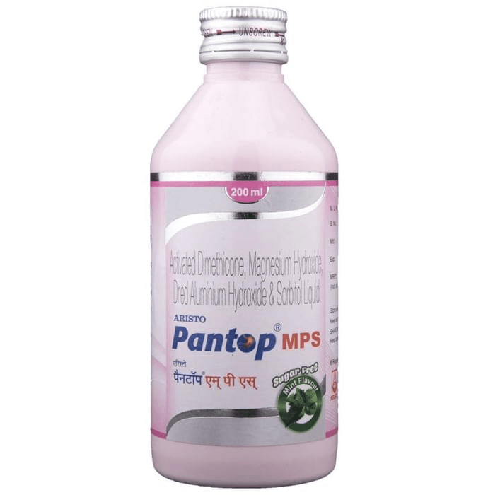 Pantop MPS Syrup Mint Sugar Free – a524e548-8652-4a70-a61a-151a312d73fa by Aristo Pharmaceuticals Pvt Ltd — photo 1 of 2