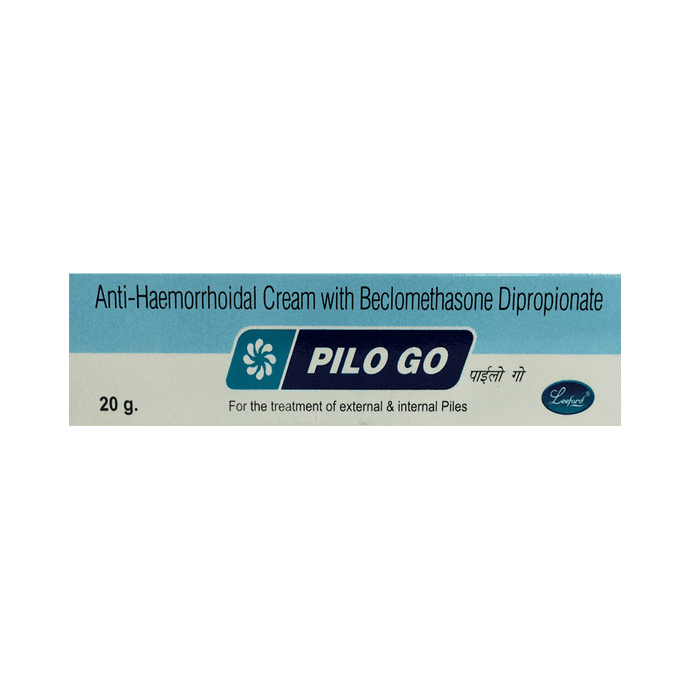Pilo GO Cream – e2461247-4278-4766-a1d3-0d655e0c8c46 by Leeford Healthcare Ltd — photo 1 of 3