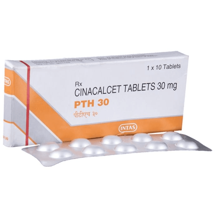 Pth 30 Tablet – Cinacalcet (30mg) 30 mg by Intas Pharmaceuticals Ltd — photo 1 of 6
