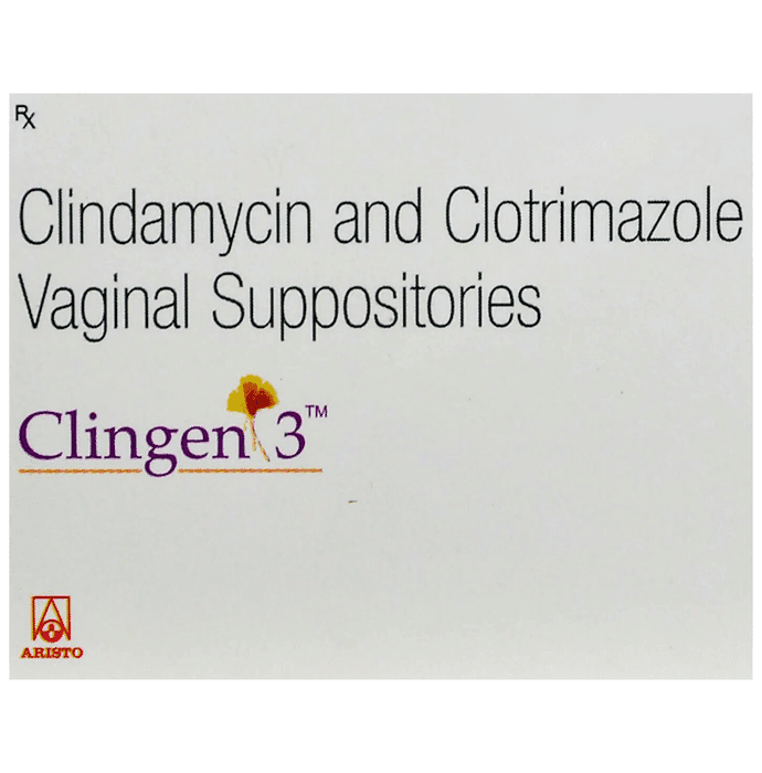 Clingen 3 Vaginal Suppository