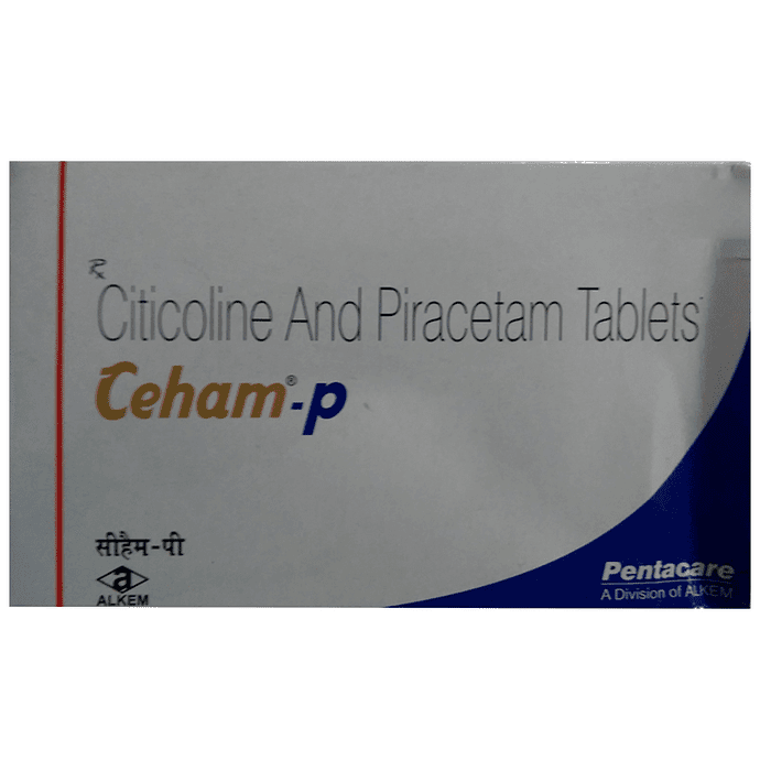 Ceham-P Tablet – Citicoline (500mg) by Alkem Laboratories Ltd — photo 1 of 3
