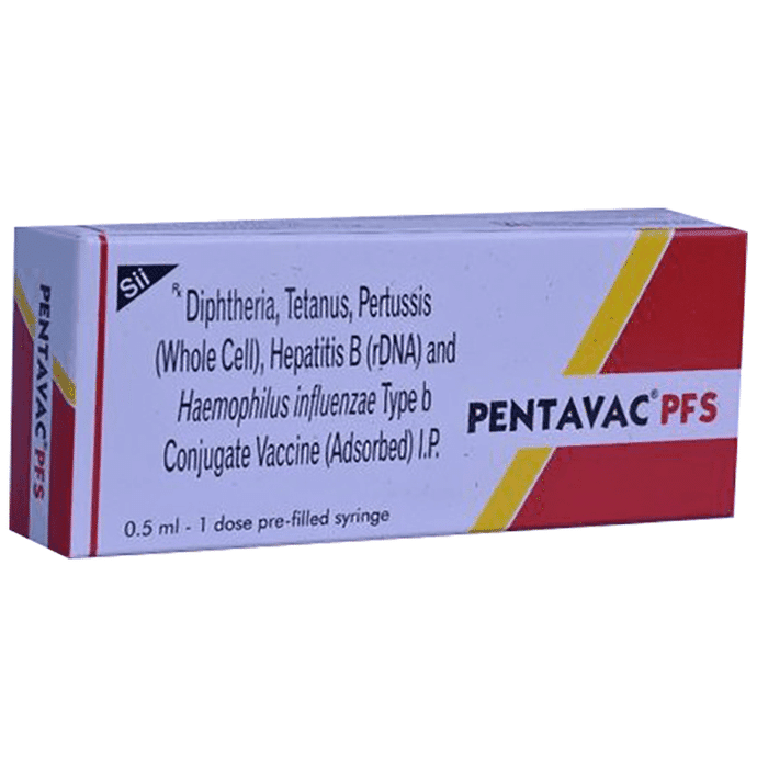 Pentavac PFS Vaccine – 3939ed88-ea5d-4acd-a0fa-4153c7597981 by Serum Institute Of India Ltd — photo 1 of 2