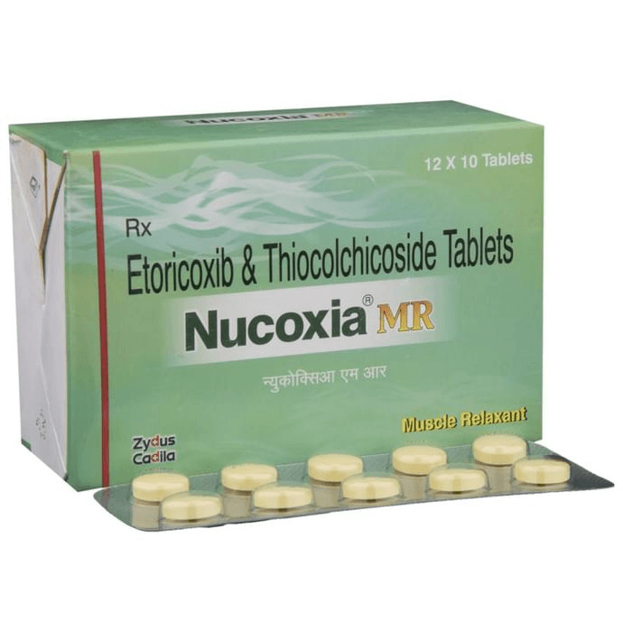 Nucoxia MR Tablet – Etoricoxib (60mg) by Zydus Cadila — photo 1 of 6
