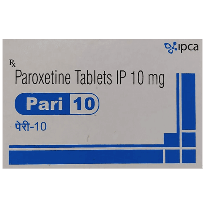 Pari 10 Tablet – Paroxetine (10mg) 10 mg by Ipca Laboratories Ltd — photo 1 of 3