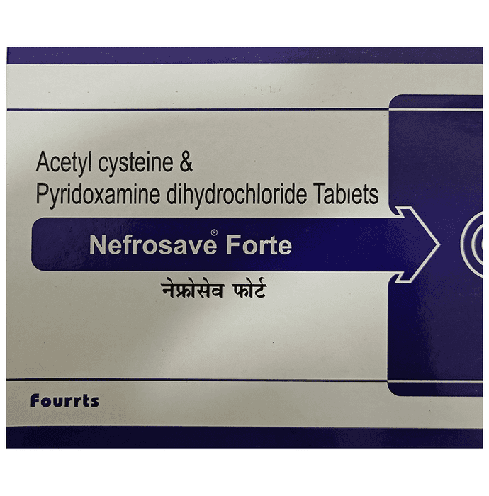 Nefrosave Forte Tablet – 3221b31b-8f40-42d8-960d-a2ad58245765 by Fourrts India Laboratories Pvt Ltd — photo 1 of 5