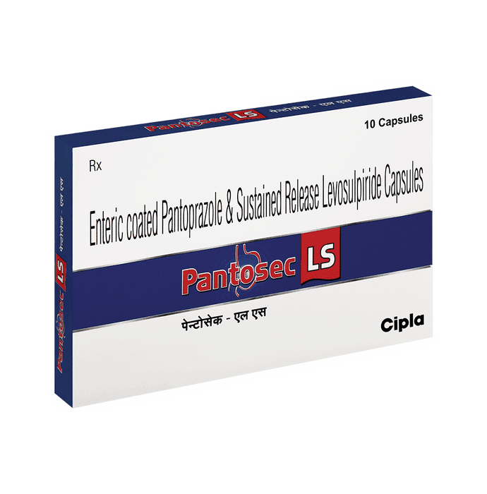 Pantosec LS Capsule SR – Levosulpiride (75mg) by Cipla Ltd — photo 1 of 4