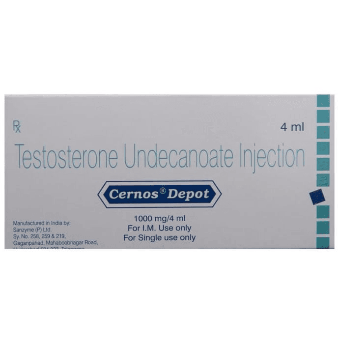 Cernos Depot Injection – Testosterone (1000mg) by Sun Pharmaceutical Industries Ltd — photo 1 of 4