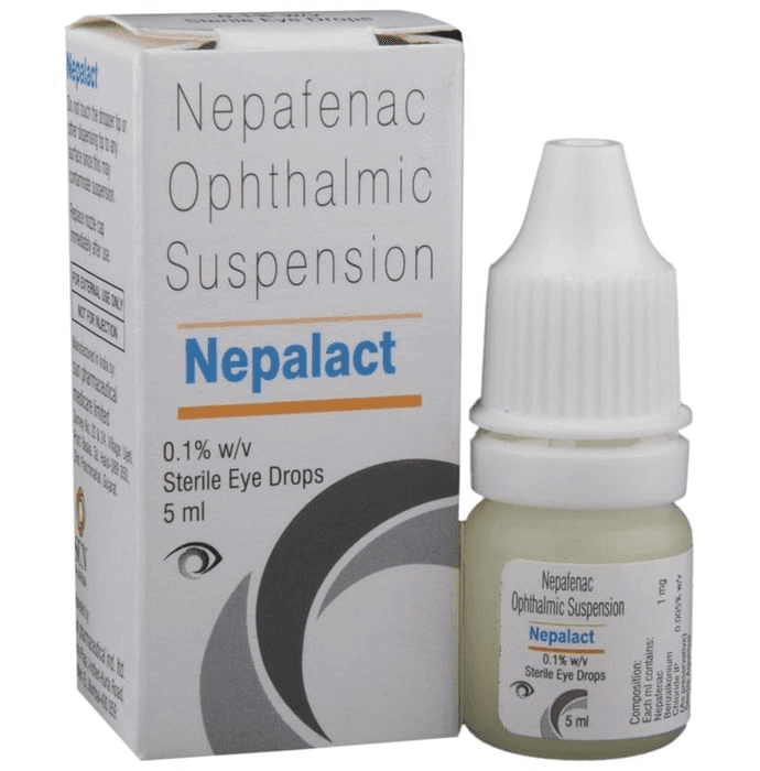 Nepalact Eye Drop – Nepafenac (0.1% w/v) by Sun Pharmaceutical Industries Ltd — photo 1 of 5