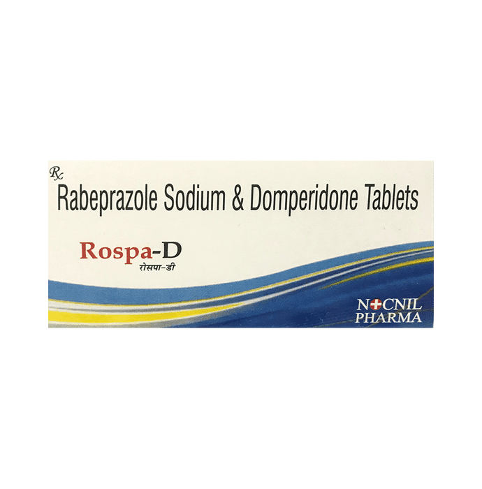 Rospa-D Tablet – Domperidone (10mg) by Nocnil Pharma — photo 1 of 2