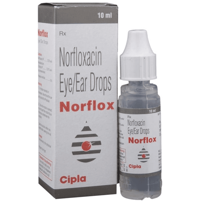 Norflox Eye/Ear Drops – Norfloxacin (0.30%) by Cipla Ltd — photo 1 of 5