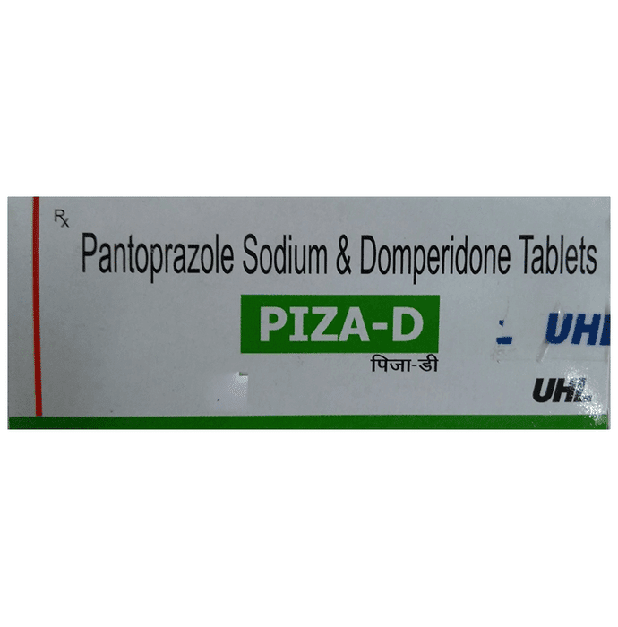 Piza-D Tablet – Domperidone (10mg) by Unimarck Healthcare Ltd — photo 1 of 3