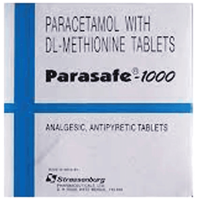Parasafe 1000 Tablet SR – 1c3d216c-251d-4205-b55b-6fd42ba1c690 by Strassenburg Pharmaceuticals.Ltd — photo 1 of 3