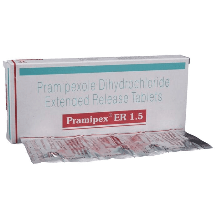 Pramipex ER 1.5 Tablet – Pramipexole (1.5mg) 1.5 mg by Sun Pharmaceutical Industries Ltd — photo 1 of 5