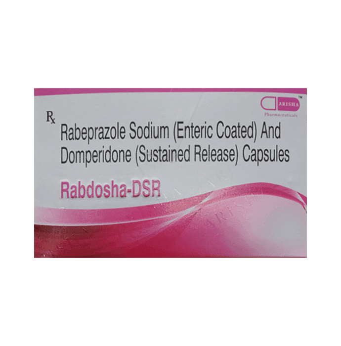 Rabdosha-DSR Capsule – Domperidone (30mg) by Arisha Pharmaceuticals OPC Pvt Ltd — photo 1 of 3