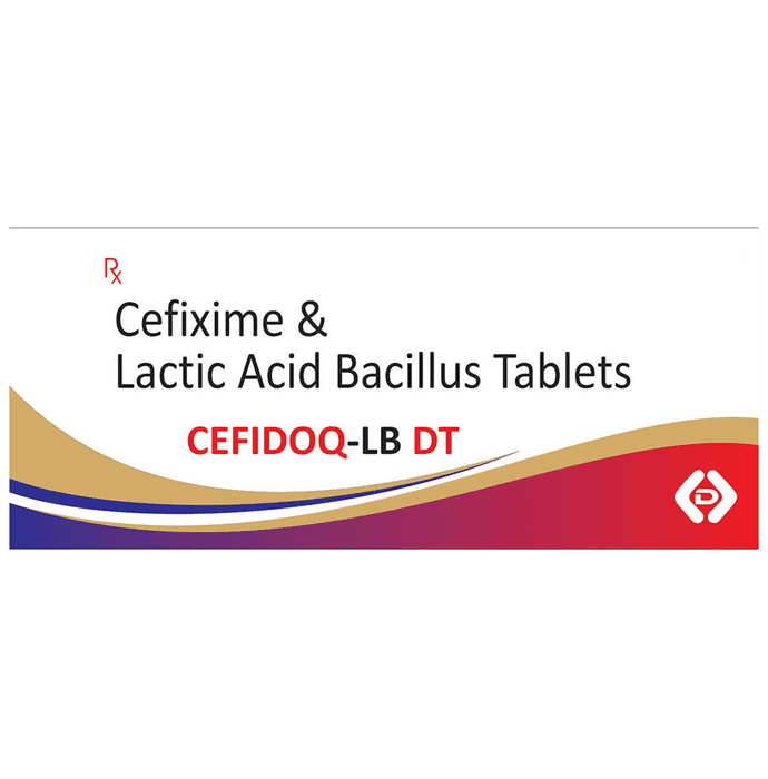 Cefidoq-LB DT Tablet – Cefixime (200mg) by Doqchem — photo 1 of 3