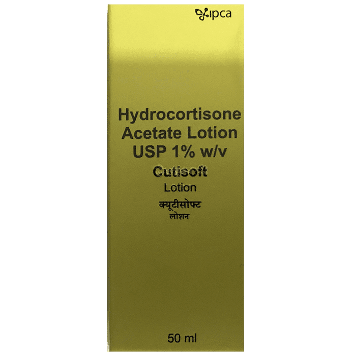Cutisoft Lotion – Hydrocortisone (1% w/v) by Ipca Laboratories Ltd
