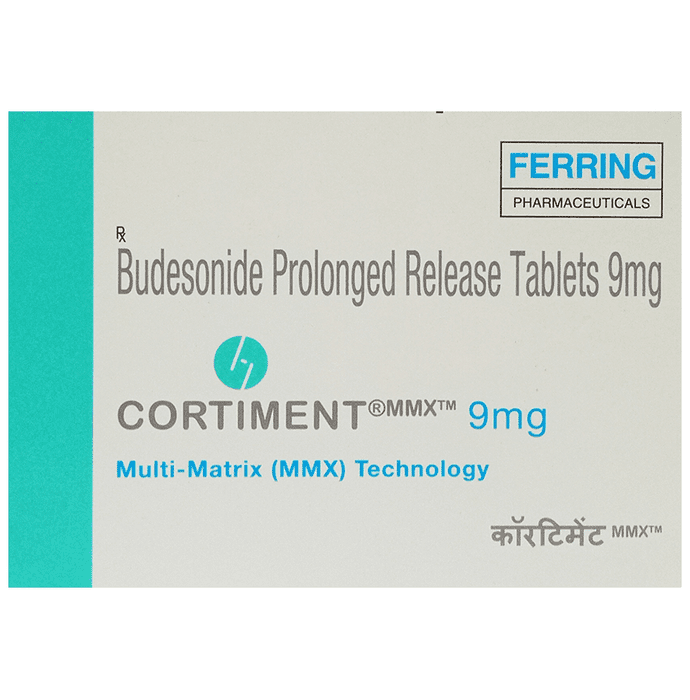 Cortiment Mmx 9mg Tablet PR – Budesonide (9mg) 9 mg by Ferring Pharmaceuticals — photo 1 of 2