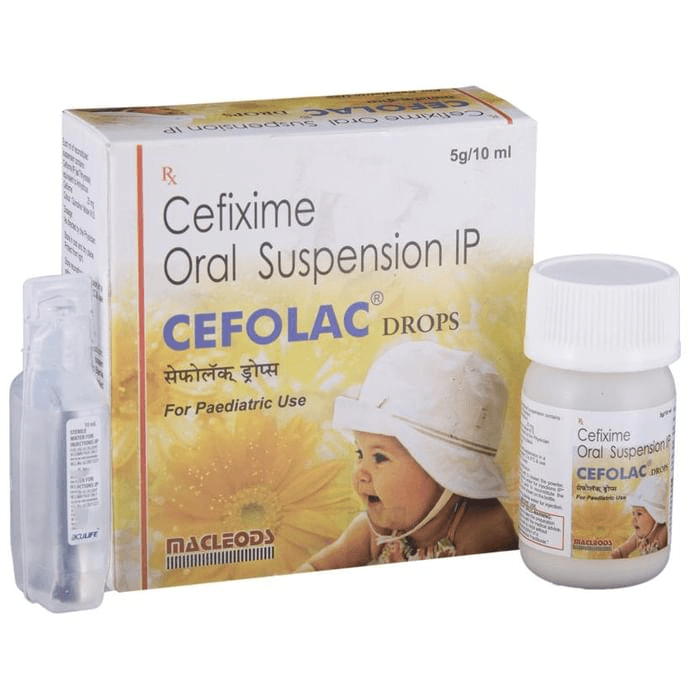 Cefolac Drop – Cefixime (25mg) by Macleods Pharmaceuticals Pvt Ltd — photo 1 of 6