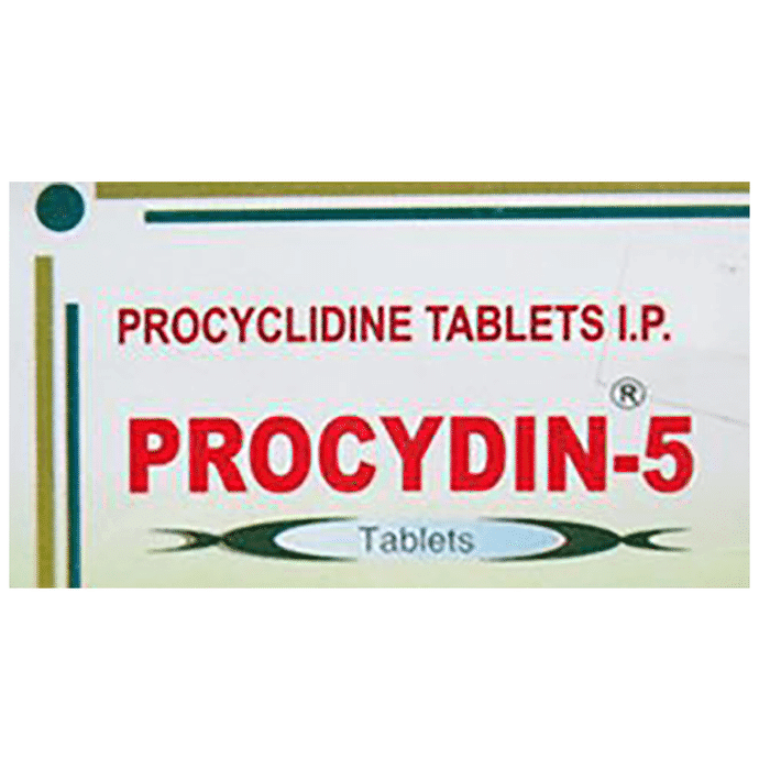 Procydin 5 Tablet – Procyclidine (5mg) 5 mg by D D Pharmaceuticals — photo 1 of 3