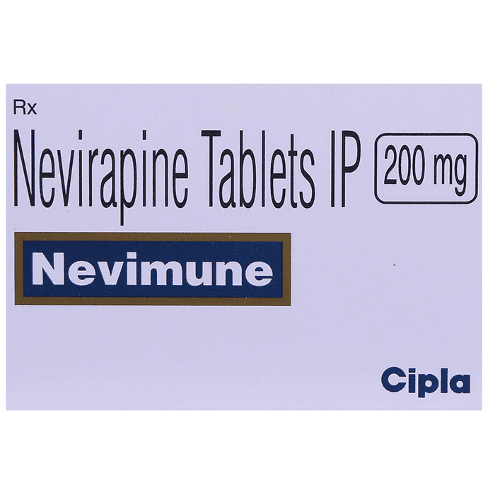 Nevimune Tablet – Nevirapine (200mg) by Cipla Ltd — photo 1 of 4