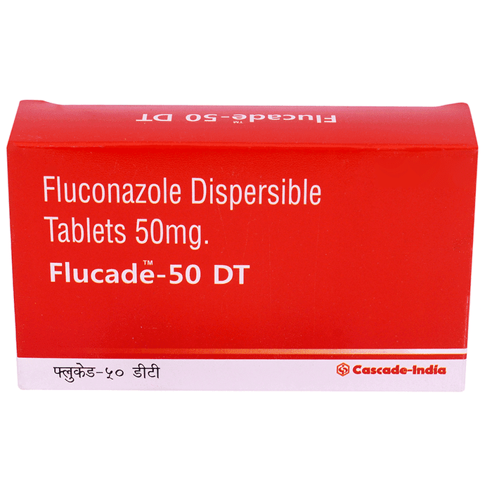 Flucade 50 DT Tablet – Fluconazole (50mg) 50 mg by Cascade India Pharmaceuticals — photo 1 of 2