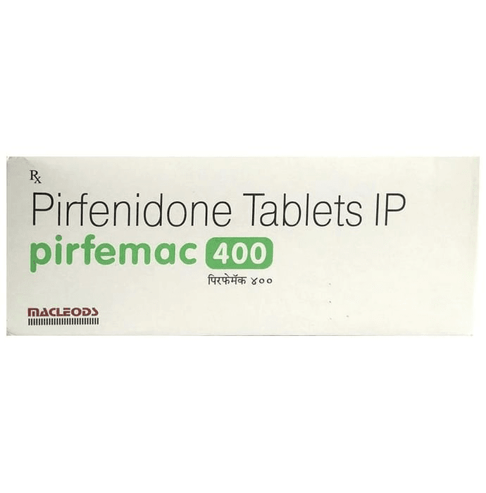 Pirfemac 400 Tablet – Pirfenidone (400mg) 400 mg by Macleods Pharmaceuticals Pvt Ltd